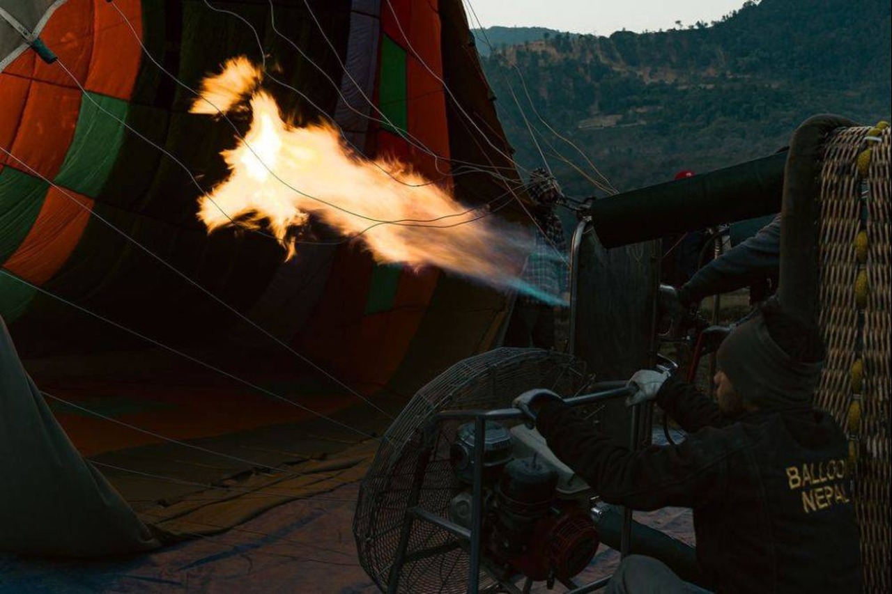Pokhara: Hot Air Balloon Ride 1-Day