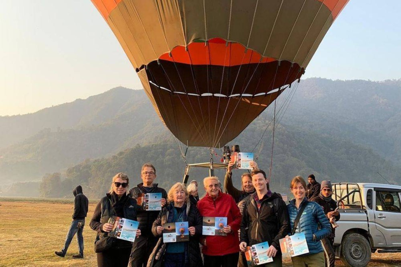 Pokhara: Hot Air Balloon Ride 1-Day