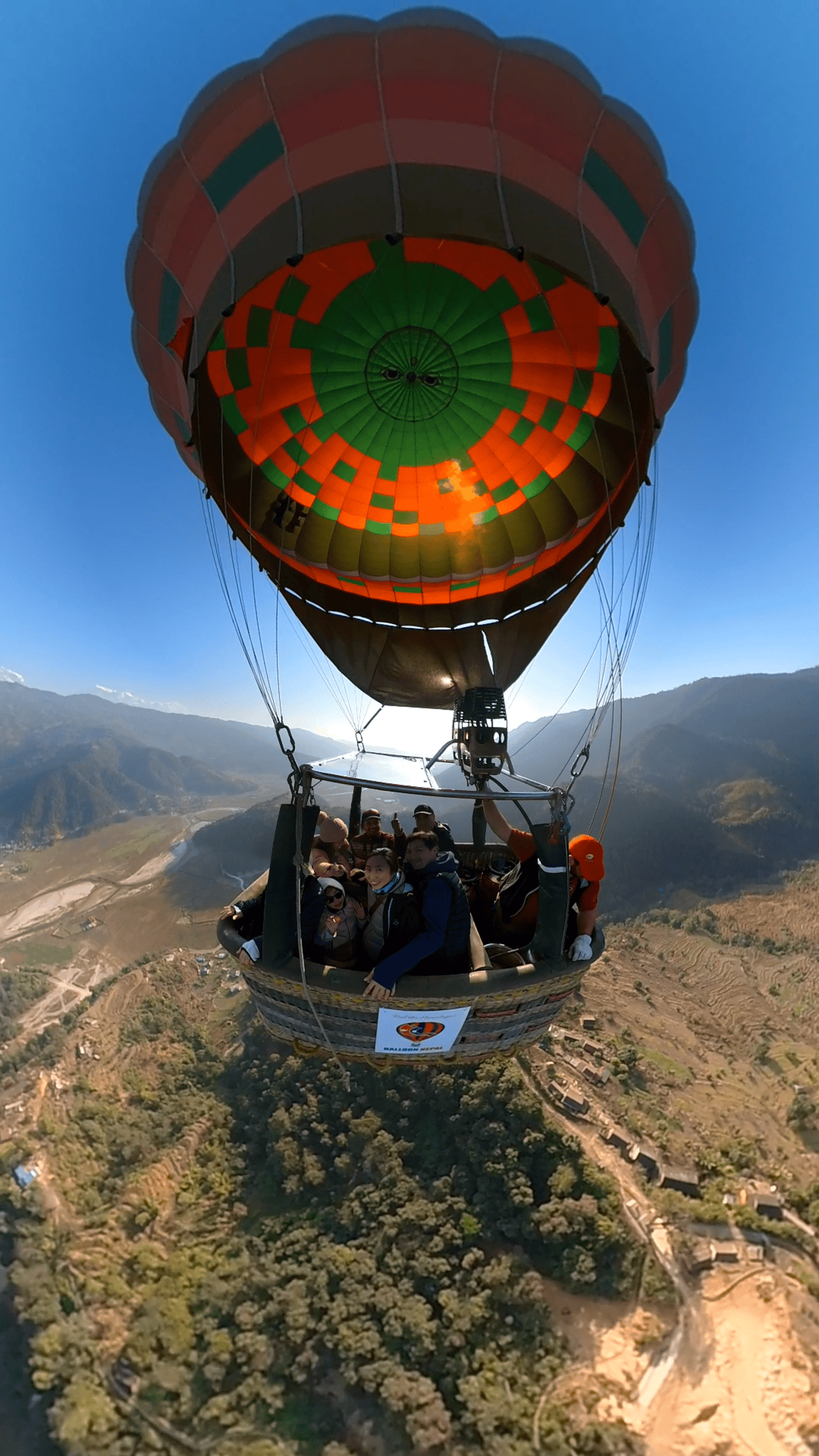 Pokhara: Hot Air Balloon Ride 1-Day